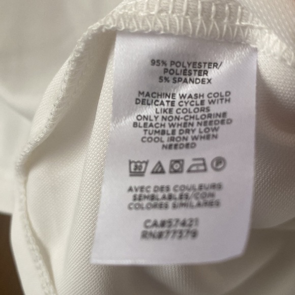 NWT Ann Taylor Size L LS peep hole on front top - Picture 7 of 9